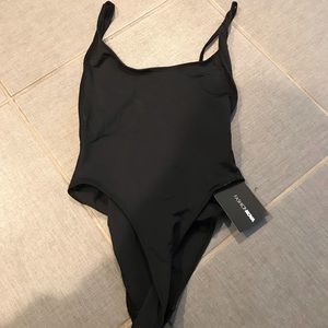 Fashion Nova Black One piece Bikini